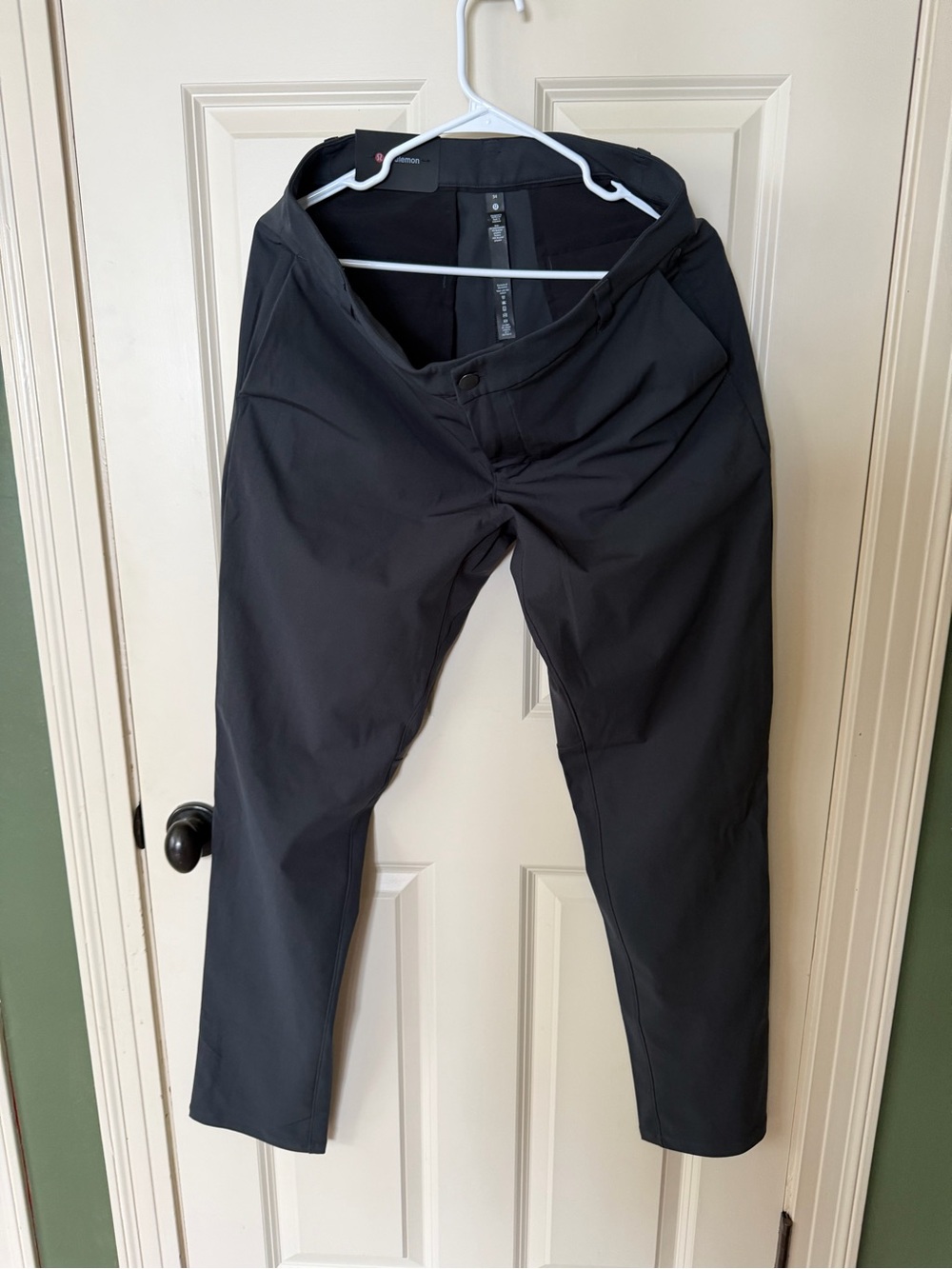 lululemon athletica Men's Black Performance Chinos